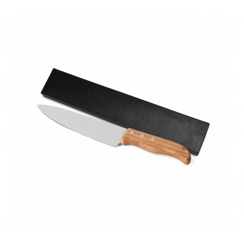 Faca em Aço Inox e Bambu 36cm