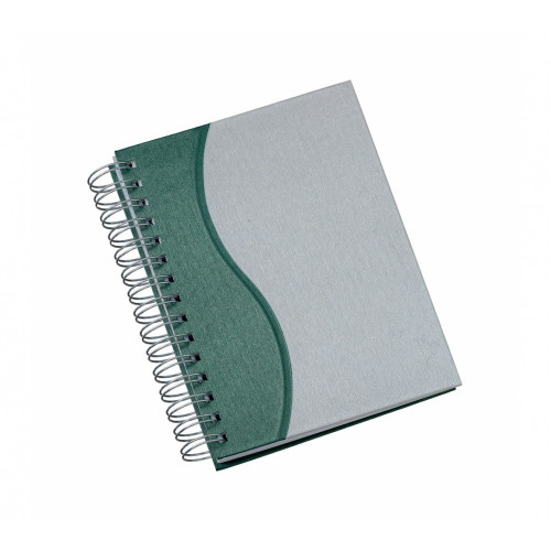 Agenda Metalizada em Percalux Wire-o 160x200mm