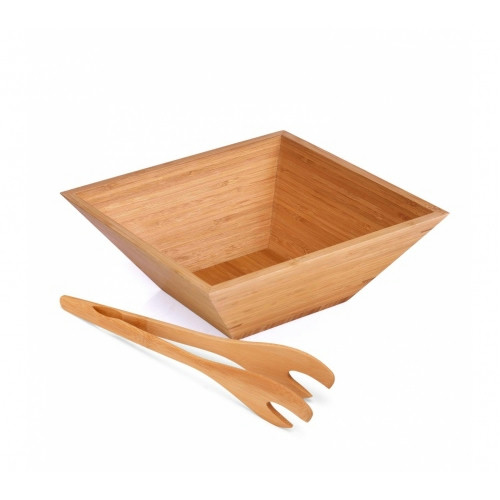 Conjunto para Salada em Bambu 28cm