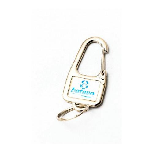 Chaveiro Mosquetão em Metal 8,5x3,0cm