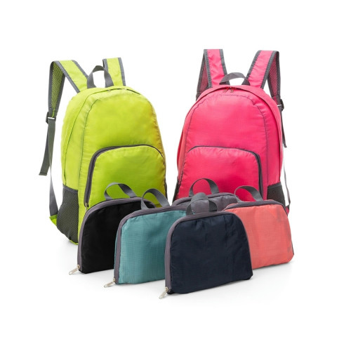 Mochila Dobrável Nylon 21L Impermeável
