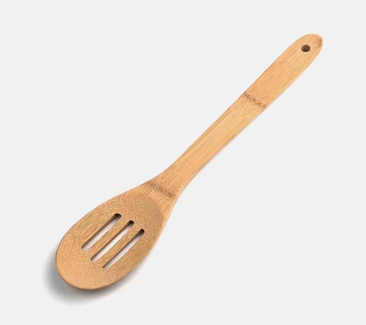 Colher Perfurada em Bambu 30cm