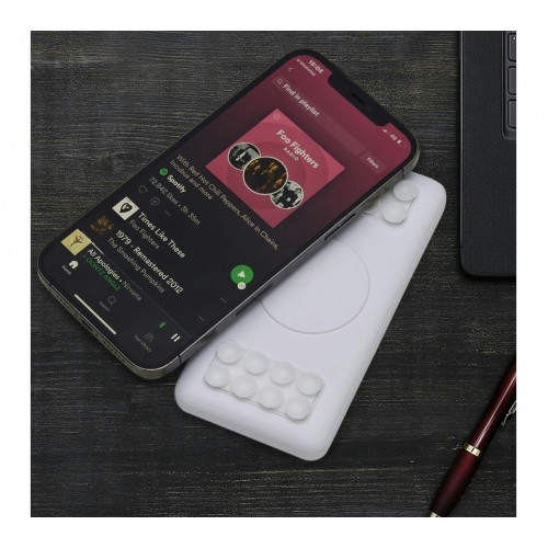 Bateria Portátil Plástica 10.000mAh com Indução
