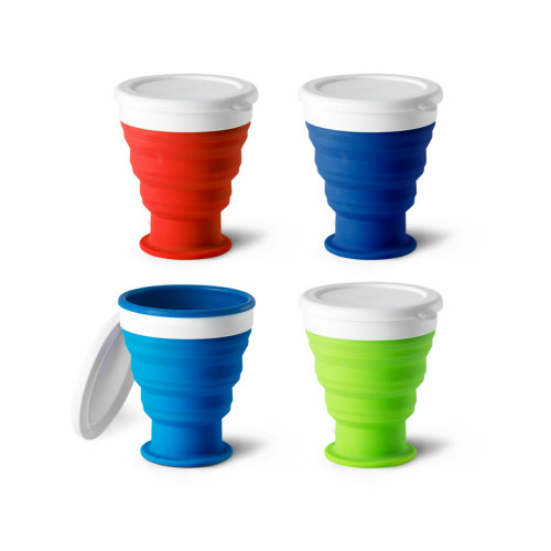 Copo Dobrável Silicone 400ml