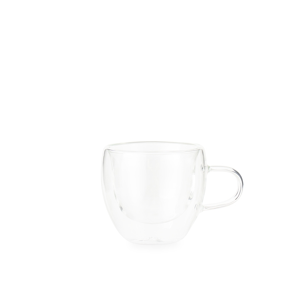 Xícara Térmica de Vidro Borossilicato 70ml