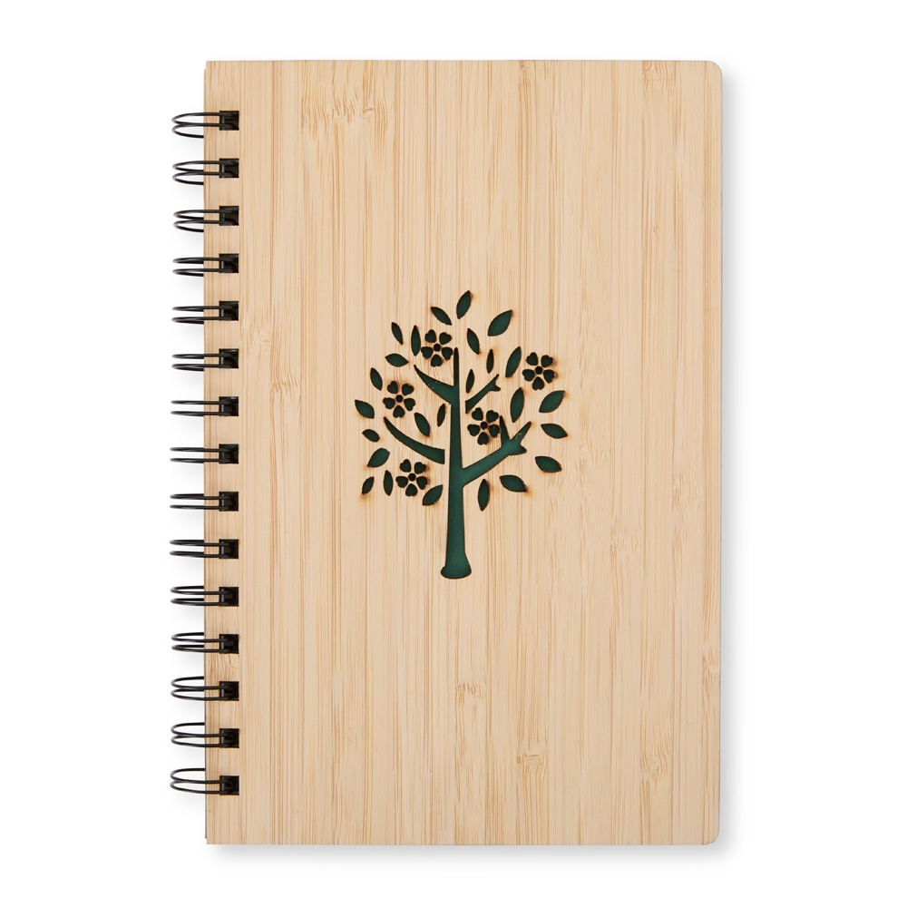 Caderno Bambu Pautado 69 Folhas