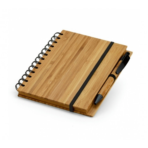 Caderno A5 em Bambu Ecológico 135x180mm 70 Folhas