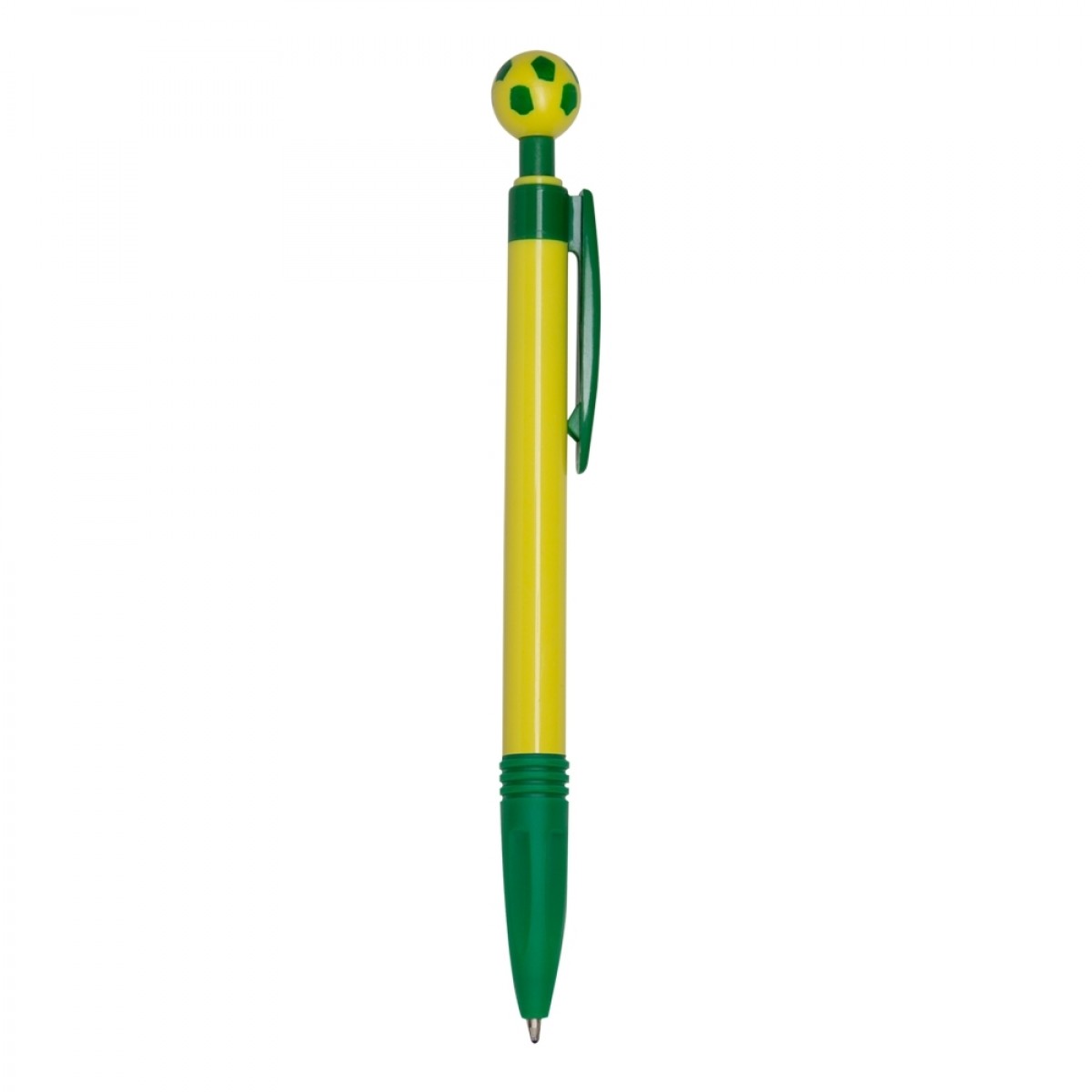 Caneta Plástica Acionador Bola 15x1,5cm
