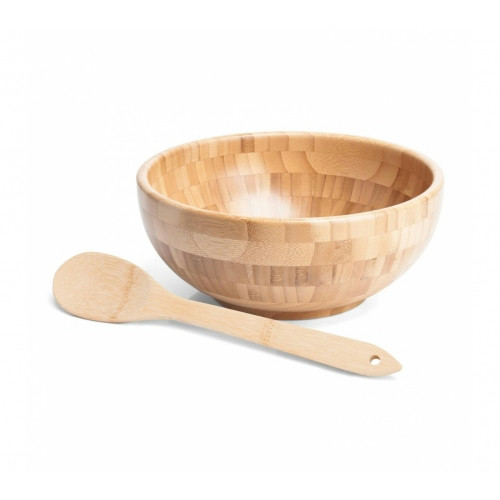 Cumbuca com Colher em Bambu 250x105mm