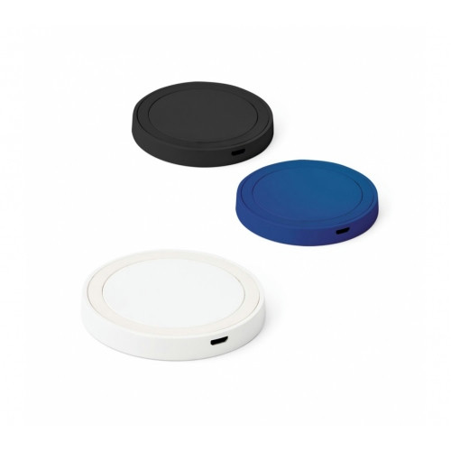 Carregador por Indução Rápido ABS e Silicone 69x10mm