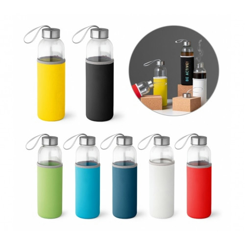 Garrafa Squeeze Vidro 520ml