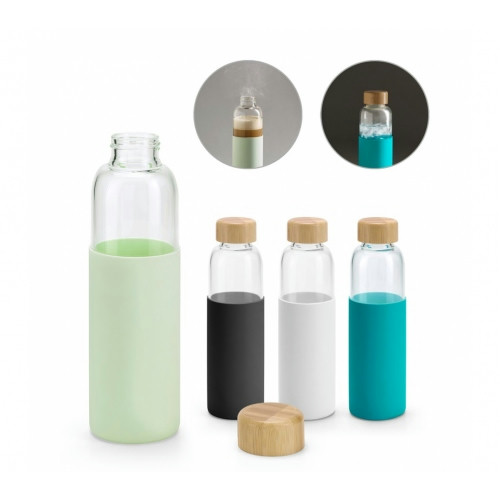 Garrafa Squeeze em Vidro 600ml