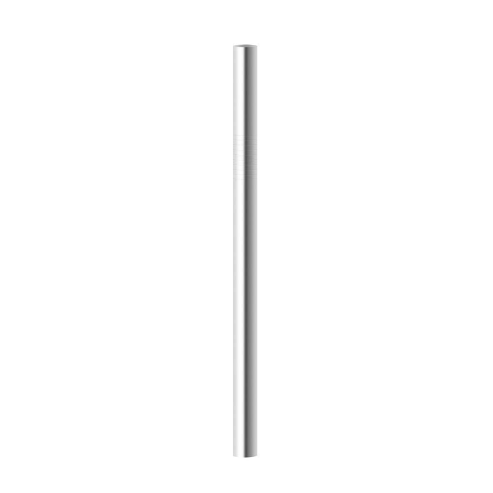 Canudo Aço Inox 215mm