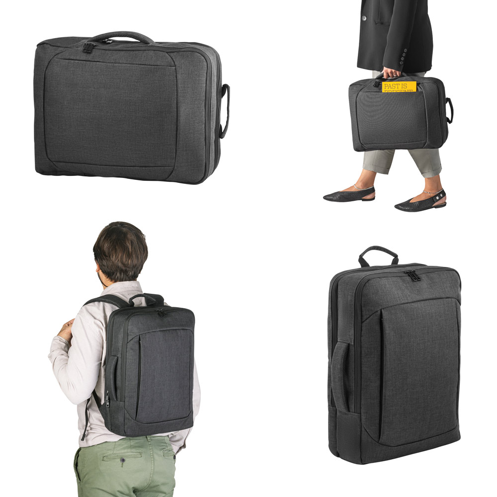 Mochila 2 em 1 600D para Notebook 15.6'' 14L