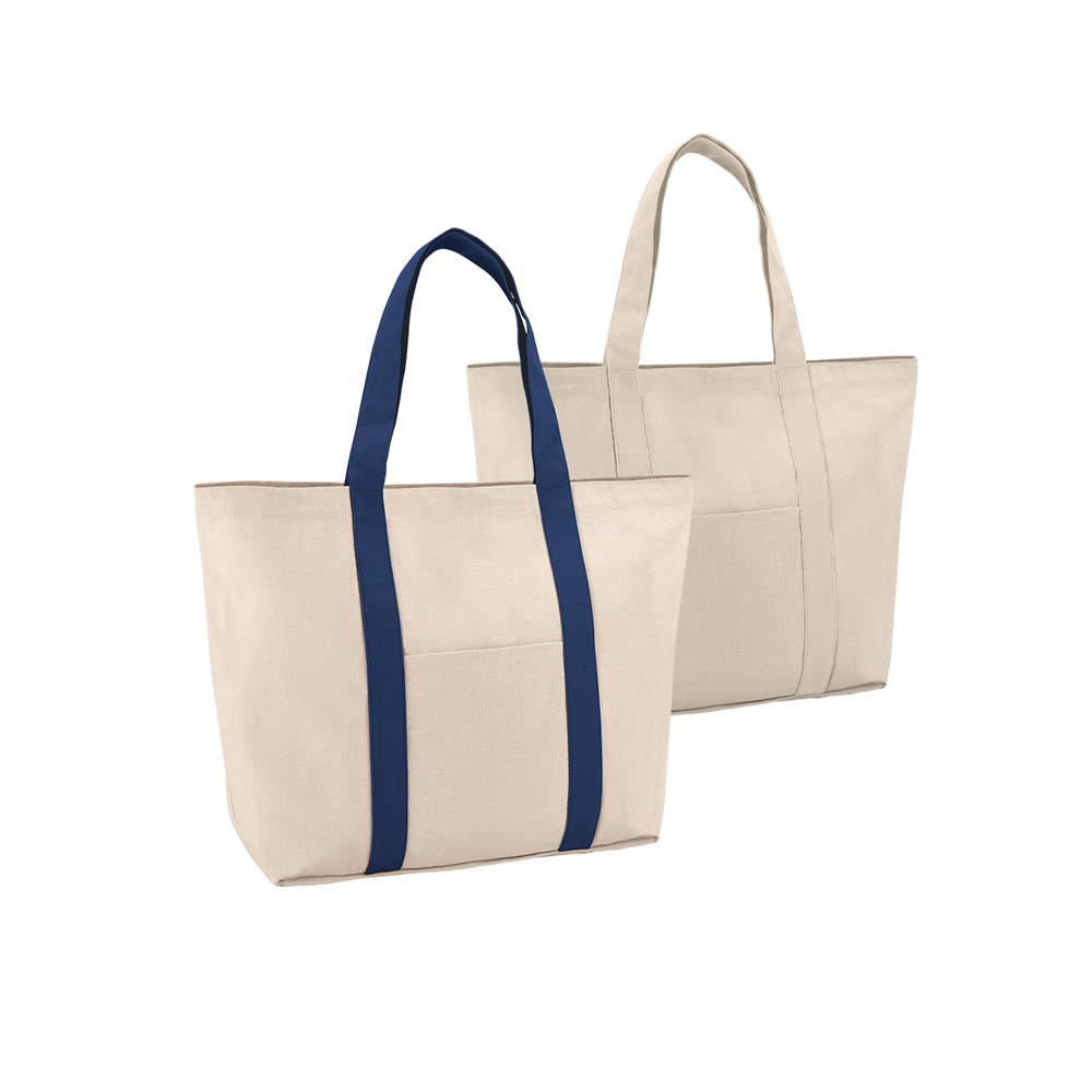 Sacola Algodão Canvas com Bolso 530x380mm