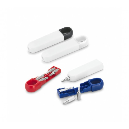Mini Kit Chave de Fenda Plástico 92x22mm