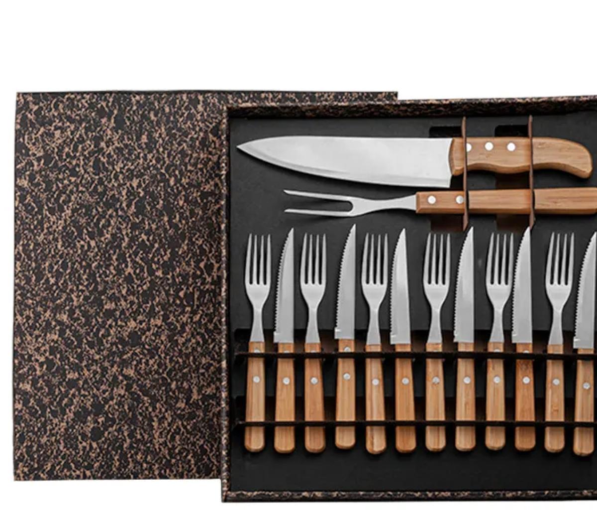 Conjunto para Churrasco 14 Peças