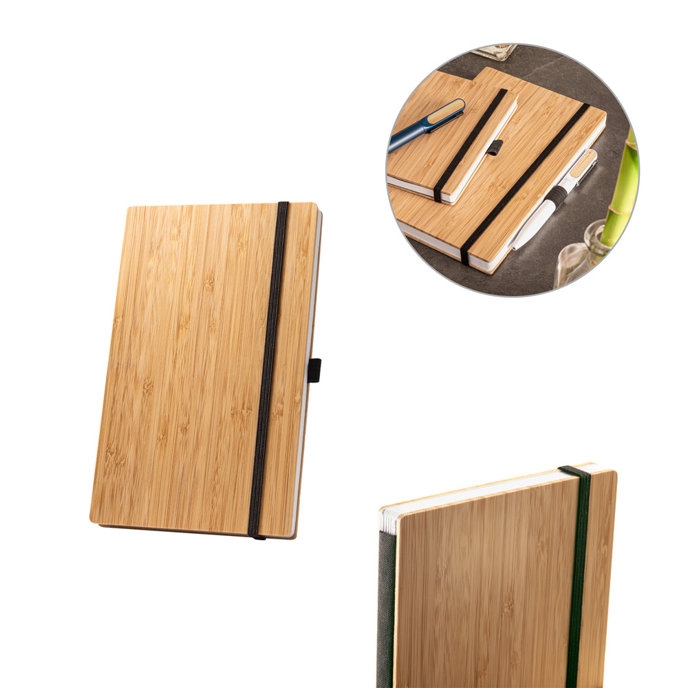 Caderno A5 Bambu 140x210mm 96 Folhas