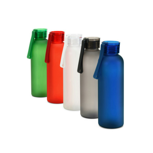 Squeeze Esportiva em PET Reciclado Fosco 600ml Silicone