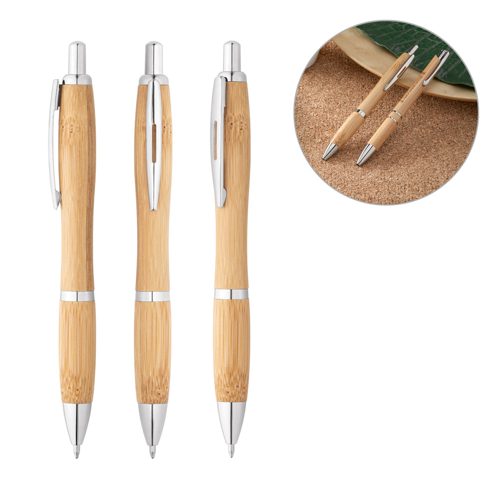 Esferográfica em Bambu 13x143mm