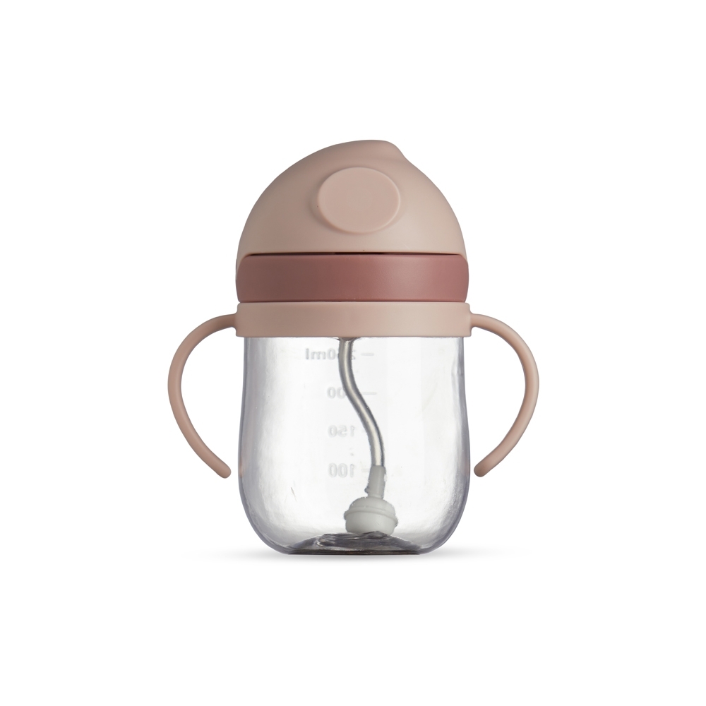 Copo de Transição Infantil Plástico 350ml Silicone