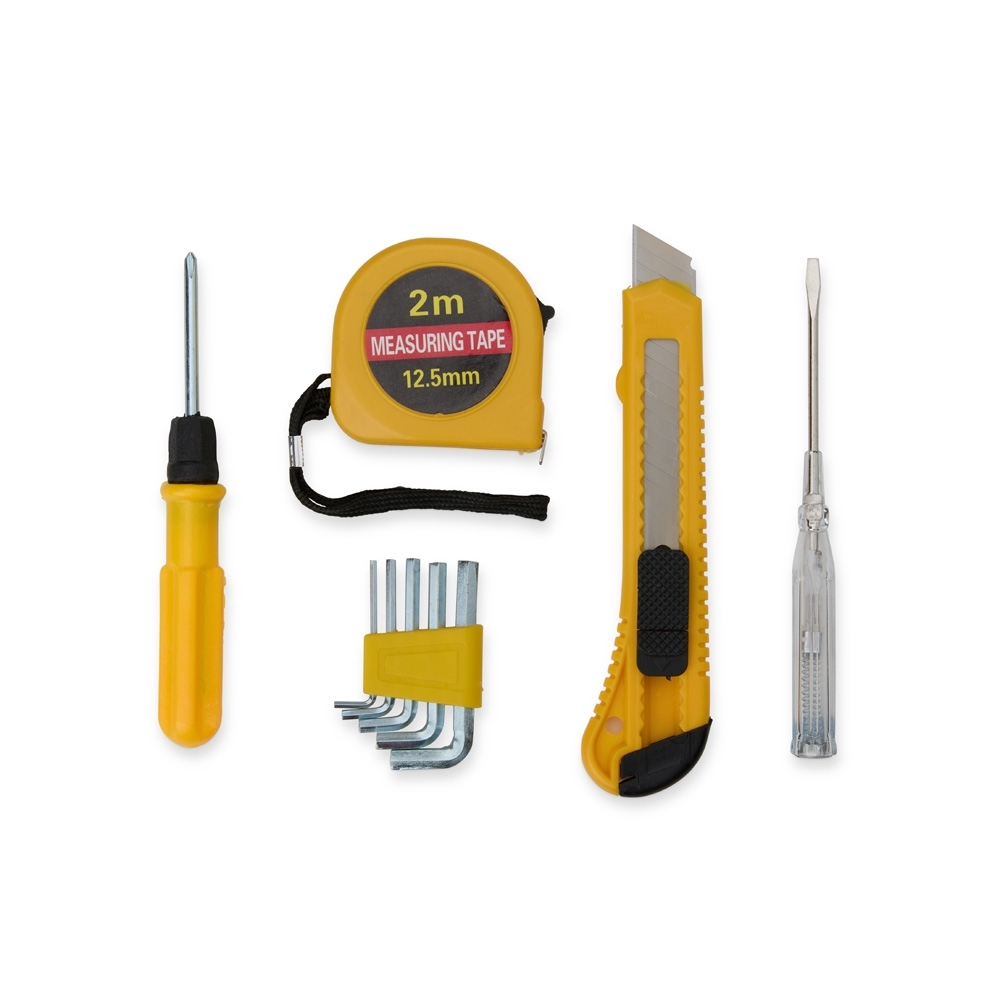Kit Ferramentas Plástico 5 Peças