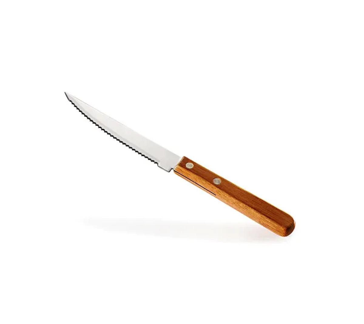 Faca Mesa Inox e Bambu 4"