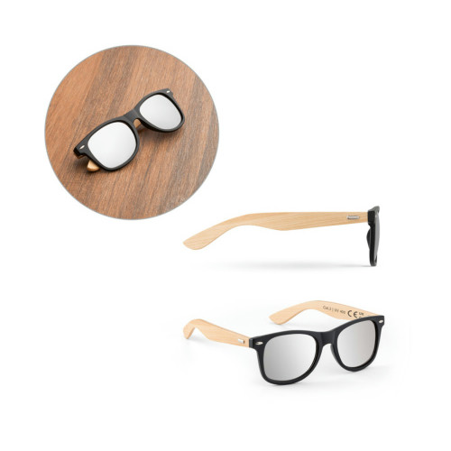 Óculos de Sol em PP e Bambu 146x49mm