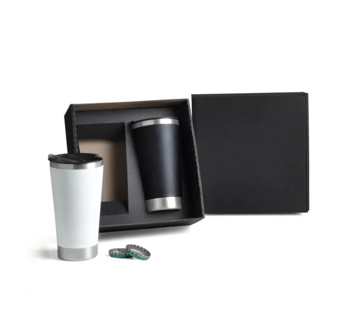 Kit 2 Copos Térmicos Inox 500ml