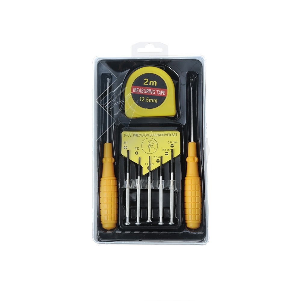Kit Ferramentas Plástico 8 Peças