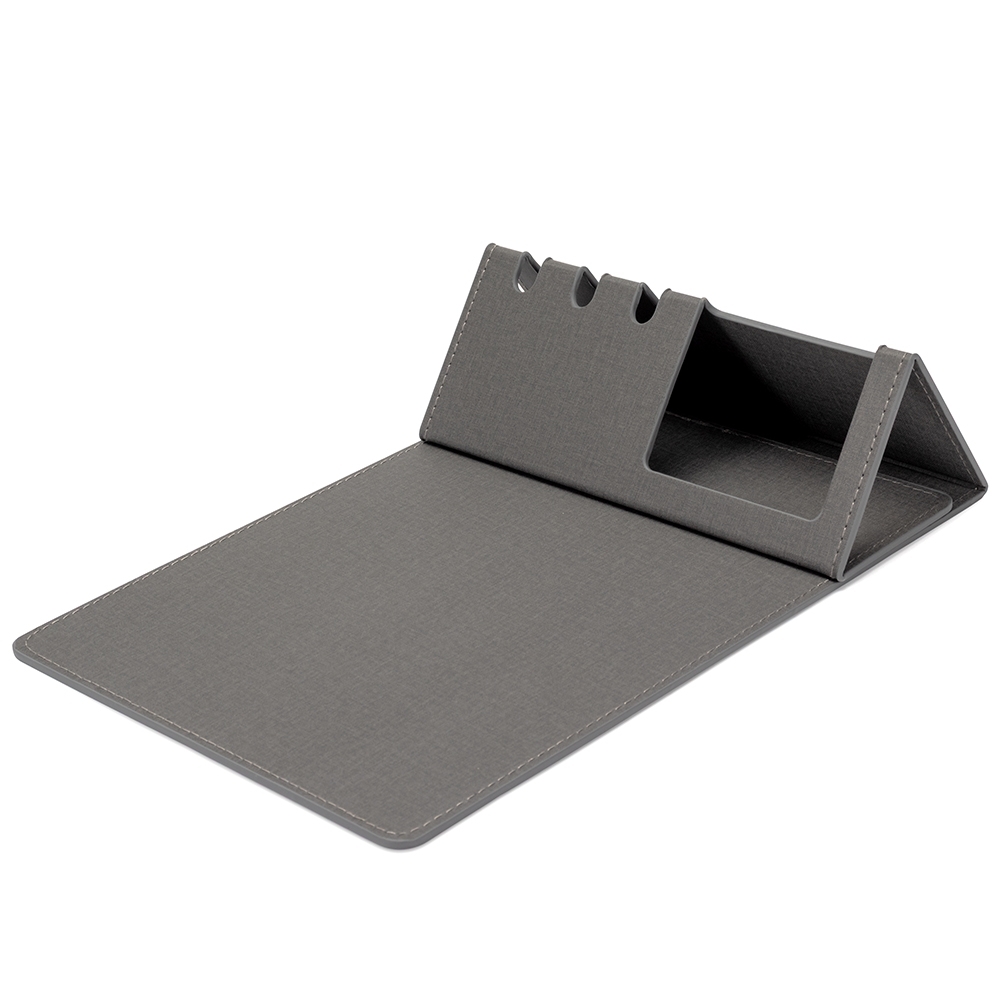 Mouse Pad PU Dobrável com Suporte
