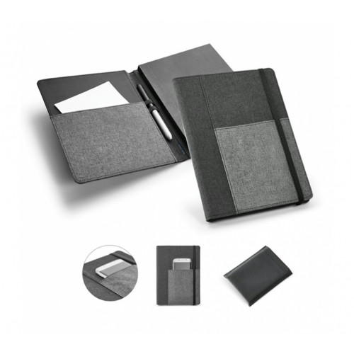 Caderno com Capa Poliéster A5 160x220mm 80 Folhas
