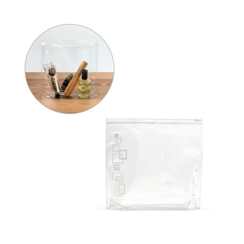 Necessaire Zip Zap PVC Transparente 1L