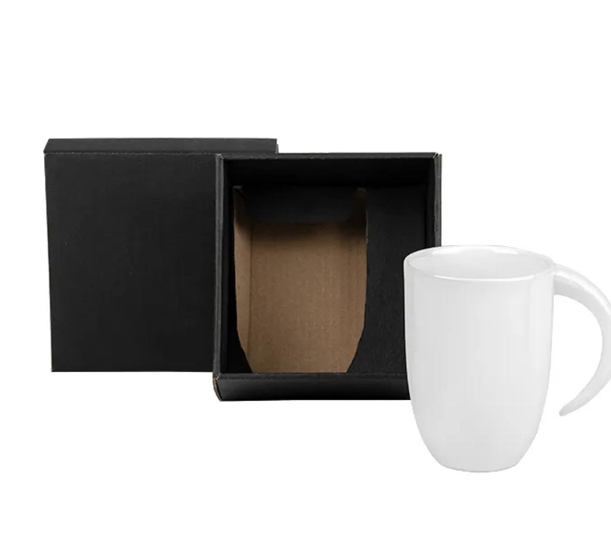 Caneca Cerâmica Branca 350ml