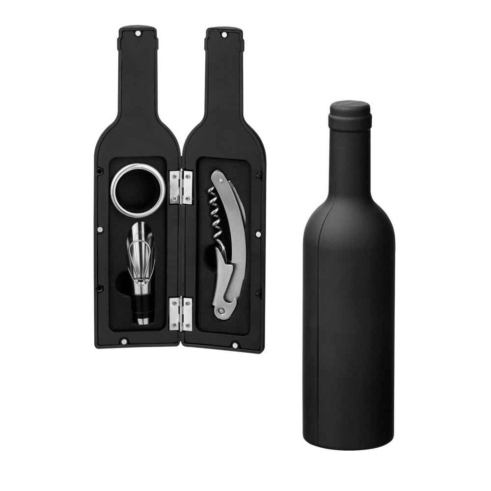 Kit Vinho Metal com 3 Peças 63x236mm