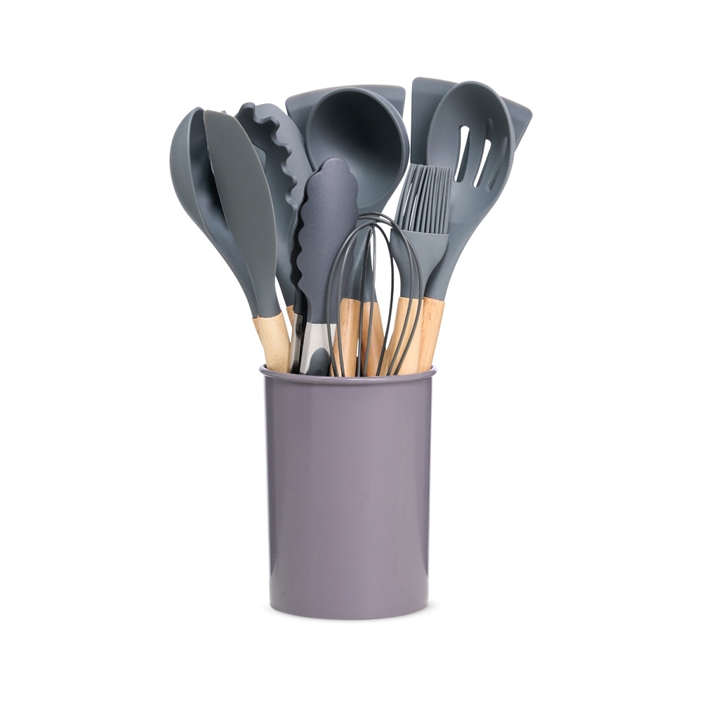 Kit Utensílios em Silicone 12 Peças