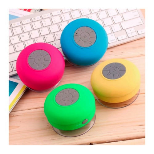 Caixa de Som Bluetooth Plástica 8,4x8,4cm