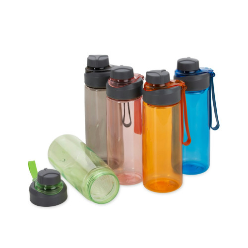 Garrafa Squeeze Plástico 700ml Silicone
