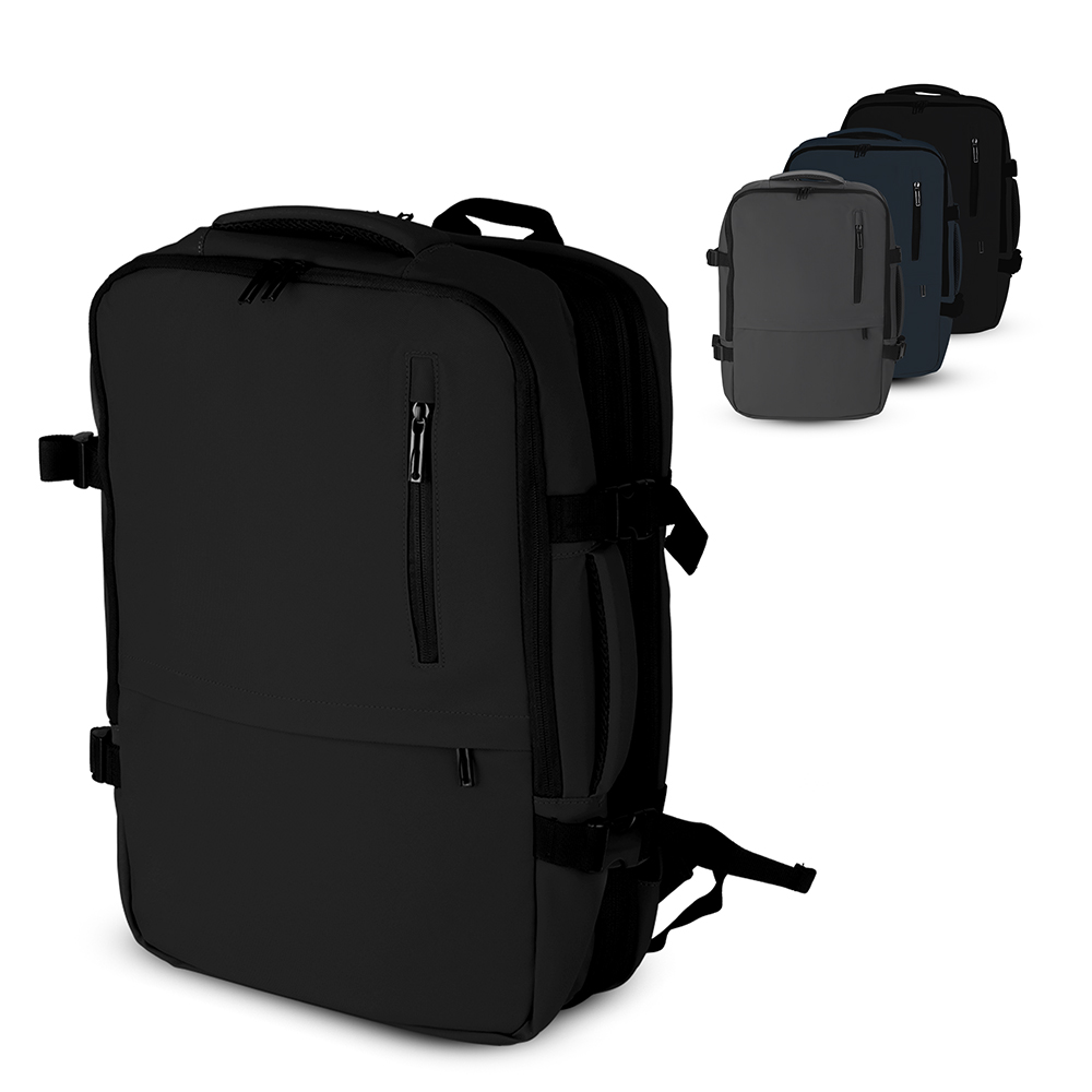 Mochila Pasta para Notebook em Poliéster c/ Expansor 22L