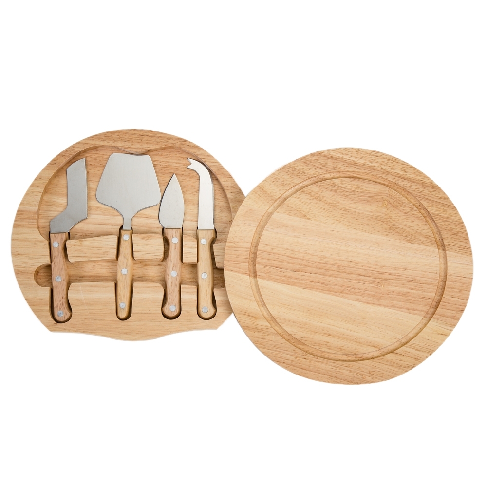 Kit Queijo Bambu 5 Peças