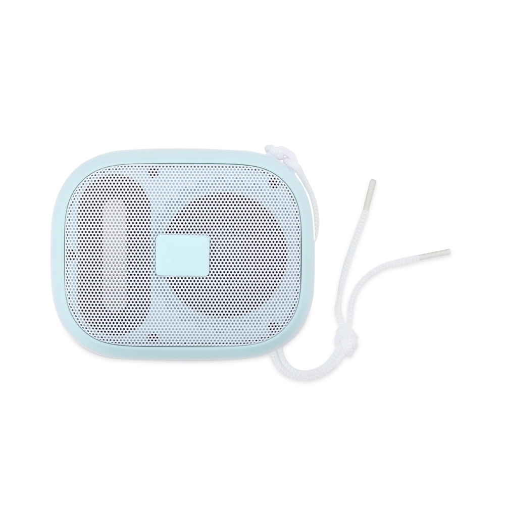 Caixa de Som Bluetooth Plástico e Metal Nylon 8,2x10,2cm