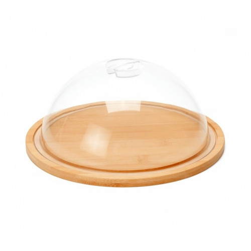 Porta Queijo Bambu 2 Peças 250x245mm
