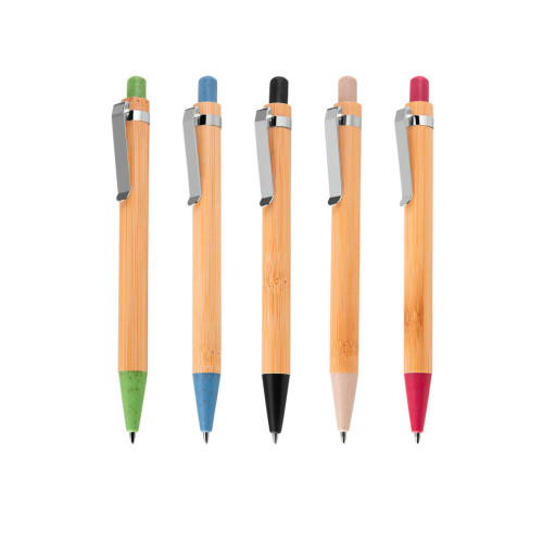 Caneta Executiva Bambu 13,5 cm