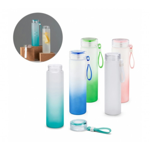 Garrafa Squeeze em Vidro 470ml