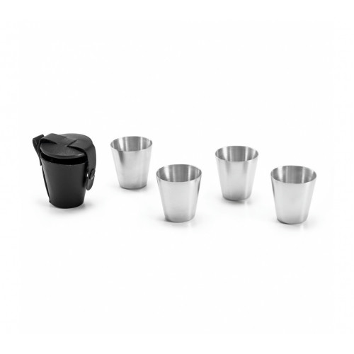 Conjunto de Copos de Inox para Dose 25ml