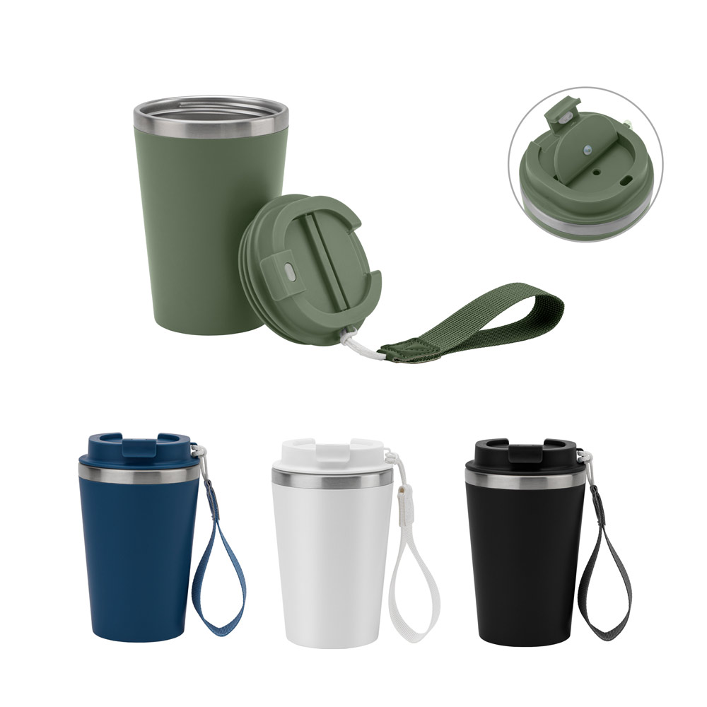 Copo de Viagem Térmico Aço Inox 460ml