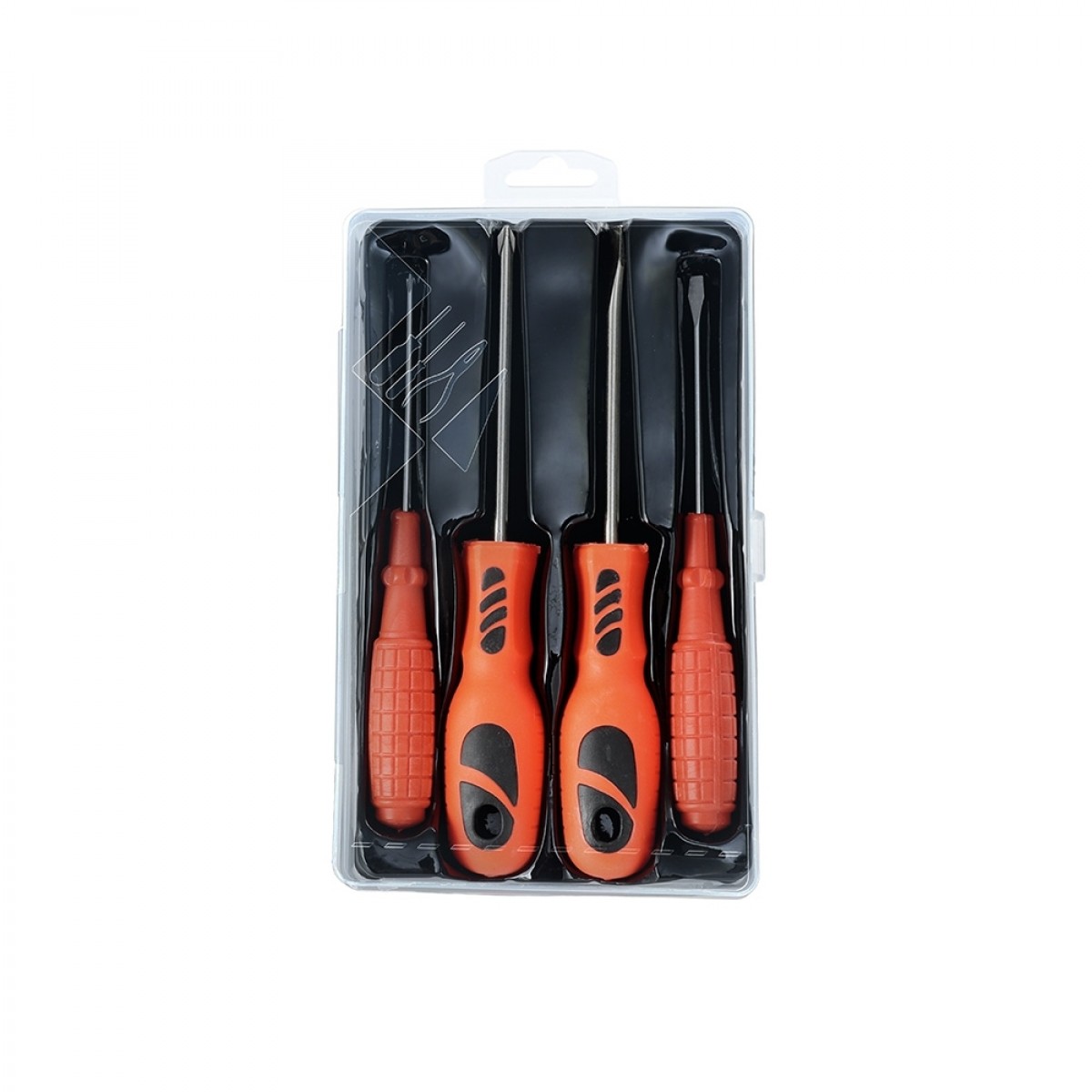 Kit Ferramentas 4 Peças em Estojo Plástico