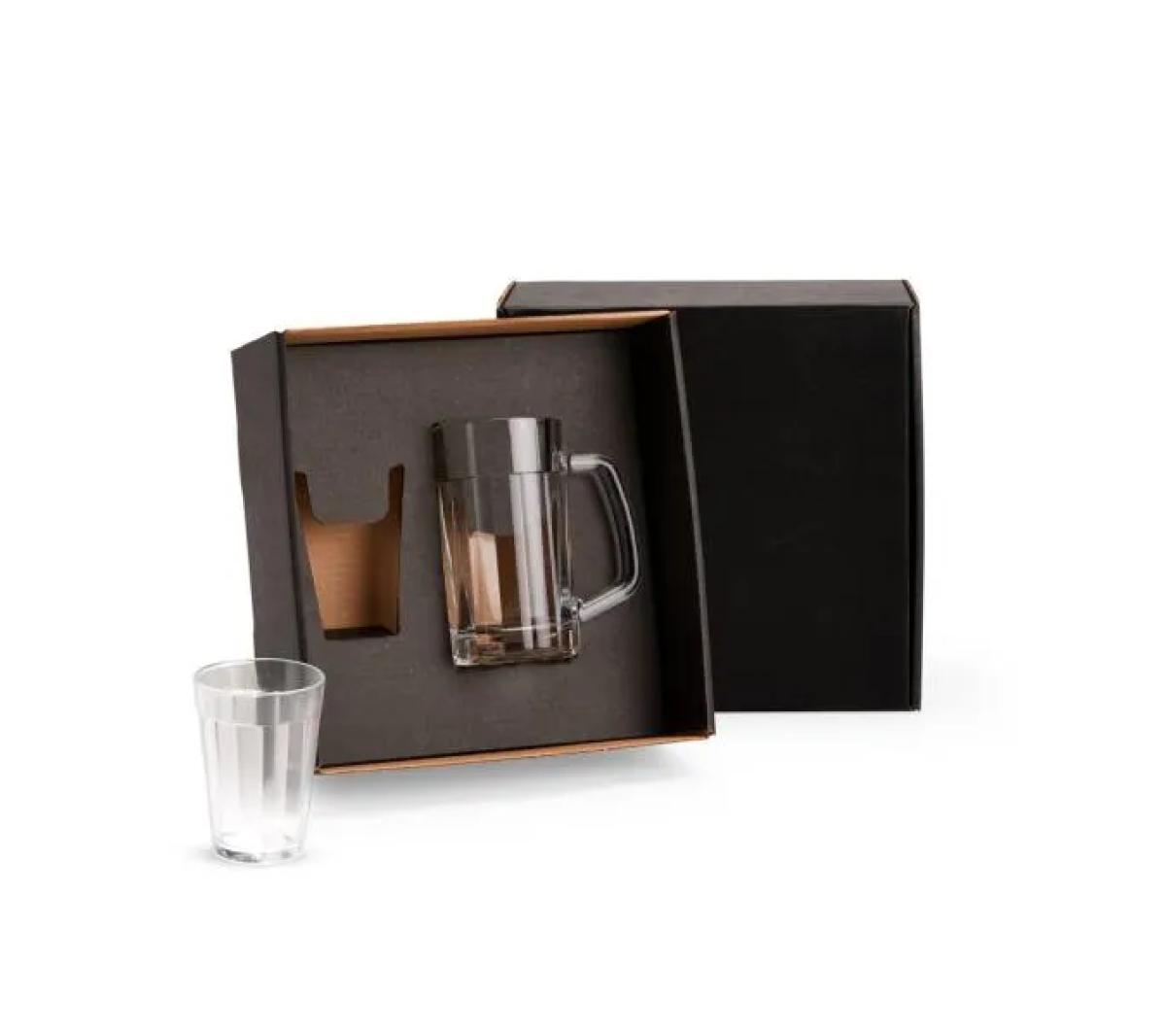 Kit de Copos para Cerveja em Vidro 2 Pçs