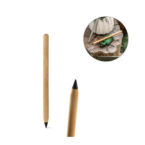 Caneta Bambu Sem Tinta 138mm