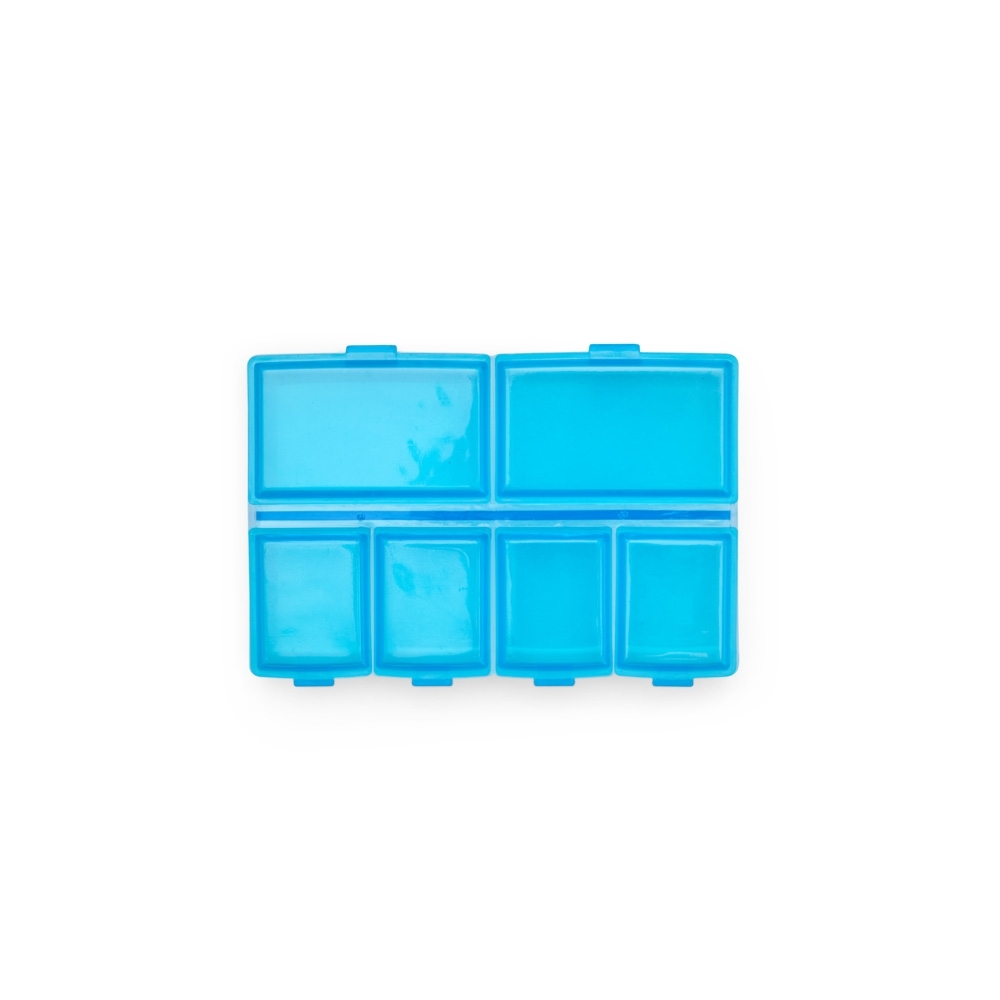 Porta Comprimidos Plástico 6 Compartimentos 15ml